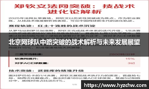 北京网球队中路突破的战术解析与未来发展展望
